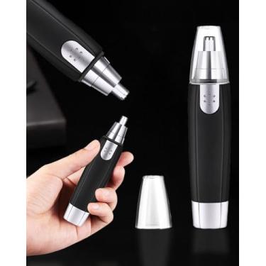 Imagem de Aparador de pelos do nariz para homens e mulheres, cuidados fáceis e higiênicos, preto BLC1458-01