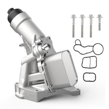 Imagem de Resfriador de óleo de motor de alumínio 11428596283 para BMW 230i xDrive 330e 330i GT xDrive 430i xDrive Gran Coupe 530e xDrive 530i xDrive 740e xDrive X3 X4 xDrive30i B46 B48 2.0L Adaptador de caixa