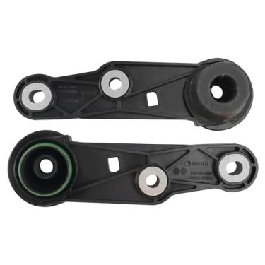 Imagem de 1 par de cabide do silenciador traseiro do lado do motorista e do passageiro compatível com 2018-2023 Buick Enclave 2018-2023 Chevy Traverse Replace 84160333 84160334