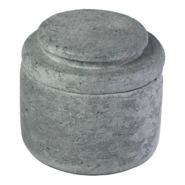 Imagem de Mantegueira Francesa Redonda Gourmet de Pedra Sabão 80g - A PANELA DE 
