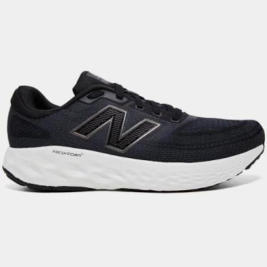 Imagem de Tênis New Balance Fresh Foam X Evozv4 Masculino Preto, Preto branco, 4