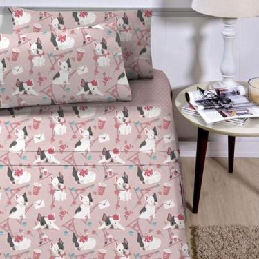 Imagem de Jogo De Lençol Planeta Mágico Solteiro 3 Peças Infantil Estampado - Do