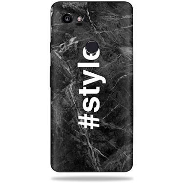 Imagem de Película MightySkins compatível com Google Pixel 2 XL (5,5 polegadas) - Estilo | Capa protetora, durável e exclusiva de decalque de vinil | Fácil de aplicar, remover e mudar estilos | Feito nos EUA