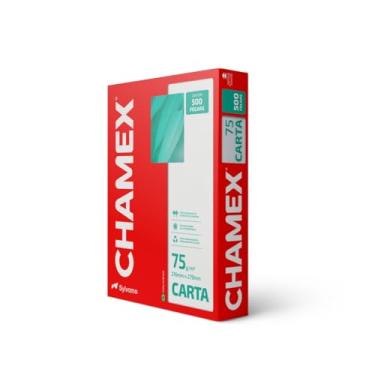 Imagem de Chamex Papel Sulfite Carta 75, 216 x 279mm, 500 Folhas