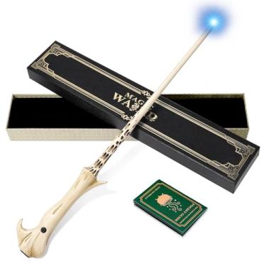 Imagem de CaptainWiz Light Up Magic Wizard Wand with White Lighting Rechargeable Illuminating Witch Sorcerer Wand for Kids Cosplay Collection, Domination