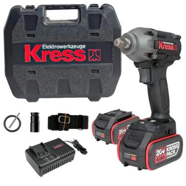 Imagem de Chave De Impacto à Bateria 20v 1-2 300nm Kress Kub30.1 Brushless