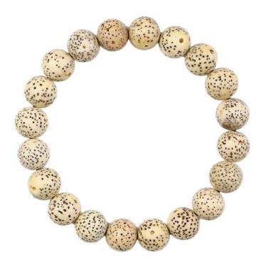 Imagem de Pulseira Bodhi Seed Natural Hainan Star Moon, miçangas de 9,5 mm - yiw