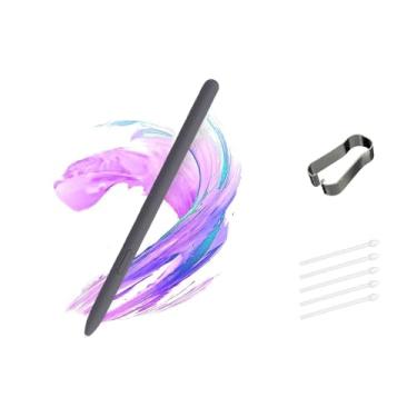 Imagem de Caneta Tab S9 FE S para Samsung Galaxy Tab S9 FE Caneta Stylus / S9 FE+ Caneta / S9/S9 FE Plus / S9+ SM-X510, SM-X516B Caneta de substituição com pontas (cinza)