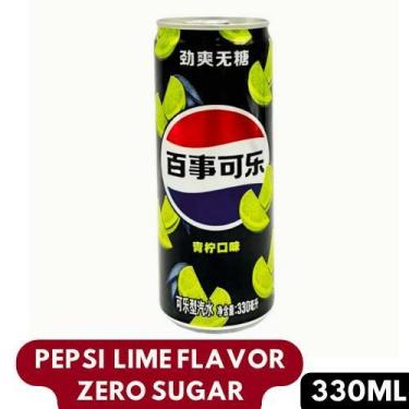 Imagem de Refrigerante pepsi zero açucar sabores 330ml, ZERO SUGAR LIME FLAVOR 3