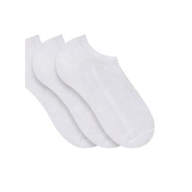 Imagem de Kit/3 Meia Sapatilha Selene 4210.001 Masculina Esportiva Algodão T. 39