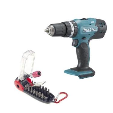 Imagem de Parafusadeira Furad Makita 18v DHP453z sem bateria jg bits