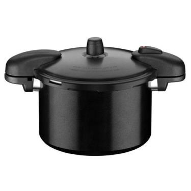 Imagem de Panela de Pressão Tramontina Preto 24cm 7L, 7L, Preto