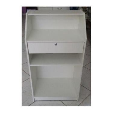 Imagem de Balcão Caixa 60cm 100%mdf (atendimento, Loja, Valet) - INFINITILUX MOV