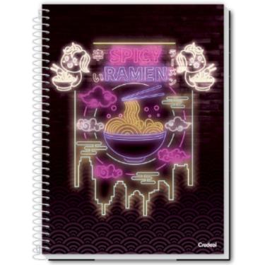 Imagem de Caderno Espiral Capa Dura Universitário My Collection Feminino 96 Folhas Credeal Estampa 12