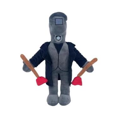 Imagem de Boneco De Pelúcia Cameraman TV Man Skibidi Toilet Speakerman Para Cria