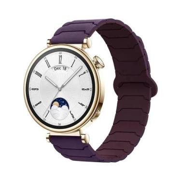 Imagem de Pulseira Magnética De Silicone De 18mm 20mm 22mm Para Samsung Galaxy W