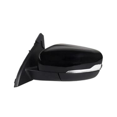 Imagem de Conjunto de espelho retrovisor do carro compatível com volvo xc60 2013 2014 2015 2016 2017 2018 sinal de volta automático aquecimento elétrico dobrável assy(Black 14 Pin left)