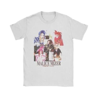 Imagem de Camisetas Vintage De Músico De Rock Malice Mizer, Camiseta De Gola Red