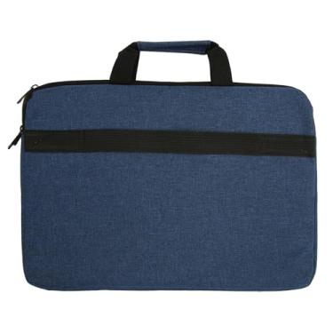 Imagem de Generic Capa Impermeável Leve para Laptop de 15,6 Polegadas para Viagens de Negócios, Bolsa Protetora Portátil para Notebook de Poliéster para Homens e Mulheres (Azul escuro)