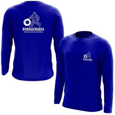 Imagem de Camiseta Manga Longa Borracheiro - Estampa Norte, Verde, G2