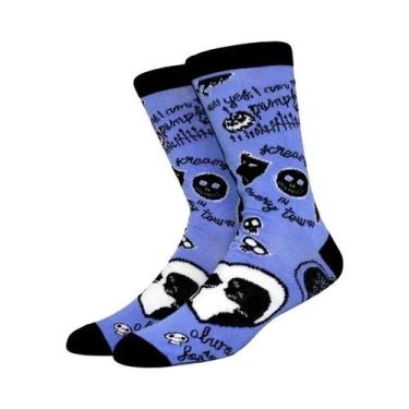 Imagem de Meias Longas Masculinas Com Personagens De Desenho Animado Confortávei