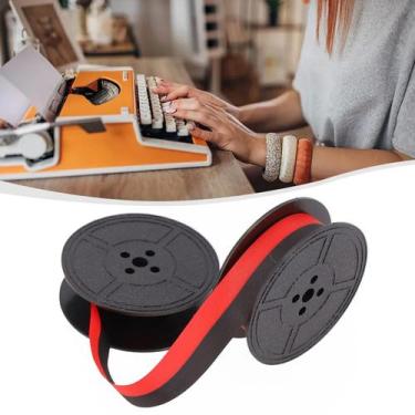 Imagem de Conjunto De Fita De Tinta Para Máquina De Escrever Portátil, Resistent