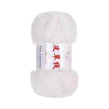 Imagem de Fio De Pelúcia Super Grosso 100g Para Tricô À Mão, Crochê, Suéter, Cas