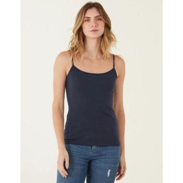 Imagem de Regata Básica Viscose Stretch Feminina Malwee Ref. 04489-Feminino