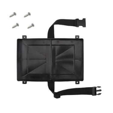 Imagem de Bandeja de bateria Group 24 para automotivo, marinho, barco, bandeja de bateria Rv, série com alça, bandeja de bateria para barco (série 24)