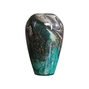 Imagem de Vaso criativo grande vaso de vidro moderno minimalista villa hotel arranjo de flores decoração varanda vasos de flores (A)