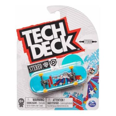 Imagem de Skate De Dedo 96mm - Stereo Coach - Tech Deck - Sunny Brinquedos