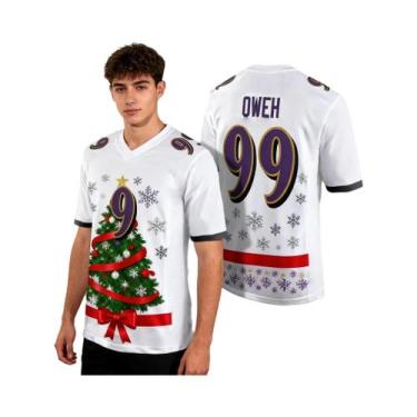 Imagem de Camisa De Rugby De Natal Oversized Para Adultos E Crianças, Estilo Cas