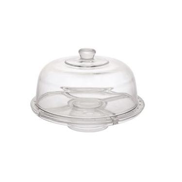 Imagem de Prato De Bolo Com Pé E Tampa De Vidro - Hauskraft N/A
