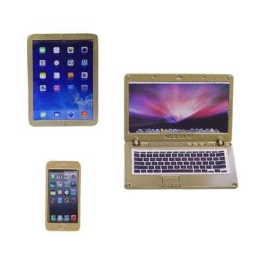 Imagem de Acessórios Para Bonecas BJD De 30CM: Mini Computador, Celular, Tablet,