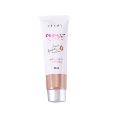 Imagem de Base Liquida Matte Perfect Cover Vivai 30ml cor:04