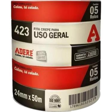 Imagem de Adere Fita Crepe 423Uso Ger.24X50M
