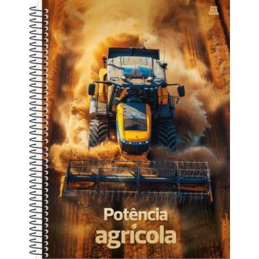 Imagem de Caderno Escolar Universitário 160 Folhas 1 Matéria Capa Dura Espiral P