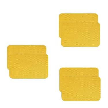 Imagem de Jogo americano antiderrapante - todos dias - AMARELO 6 peças - Copa & 