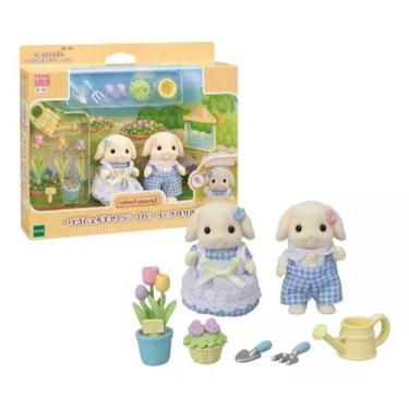 Imagem de Conjunto Jardinagem Irmaos Coelhos Floral Sylvanian Families - Epoch, 