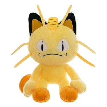 Imagem de Brinquedo de pelúcia Pokémon Pikachu amarelo 35 cm com algodão PP - Ta