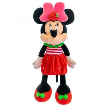 Imagem de Brinquedo de boneca de pelúcia Fruit Mickey Mouse vermelho 40 cm para 