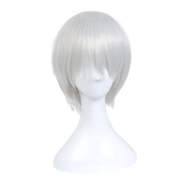 Imagem de Peruca de cosplay Nier: Automatas Anime Synthetic para Halloween - tai