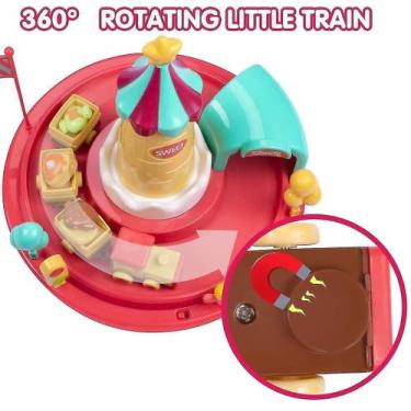 Imagem de Brinquedo musical Spinning Train Brinquedo educacional de ap - Gloome 