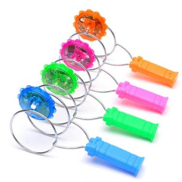 Imagem de Giroscópio Light Up Giratório Hand Wheel Spinner Led Spinnin - Gloome 