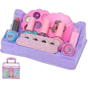 Imagem de Kit de maquiagem Kids Play com esmalte, batons e muito mais - Gloome S