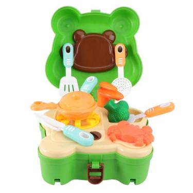 Imagem de Conjunto de brinquedos de cozinha Desenho educativo para crianças - Gl