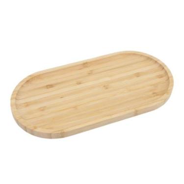 Imagem de Bandeja Bambu 30x15cm Servir Petiscos Frios Casa Lovely Vibe