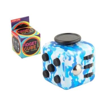 Imagem de Brinquedo Sensorial Antiestresse Magic Dice Fidget Spinner Para Crianç