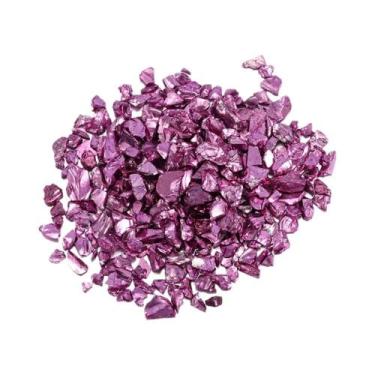 Imagem de Resina Epóxi UV Cristal Para Preenchimentos, Pedras De Vidro Quebradas