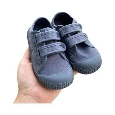 Imagem de Tênis Retro Leves E Respiráveis Para Crianças, Solado Macio, Cor Sólid